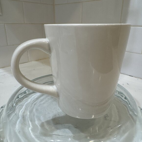 Williams Sonoma Zodiac VIRGO Lg 20oz Coffee Mug Rory Dobner Swan Bird Shades B&W - Picture 4 of 11